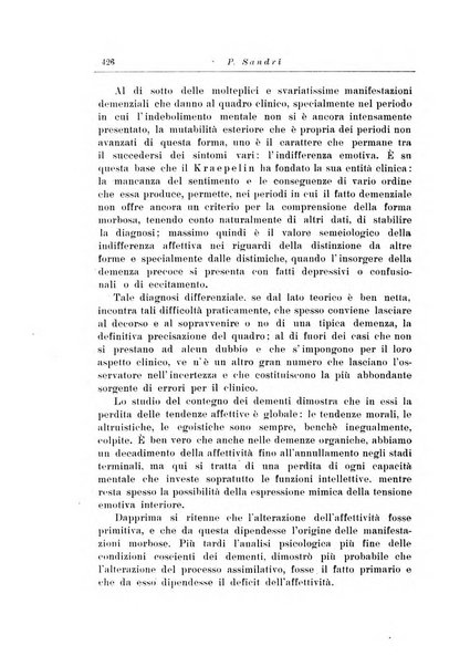 Note e riviste di psichiatria Manicomio provinciale di Pesaro