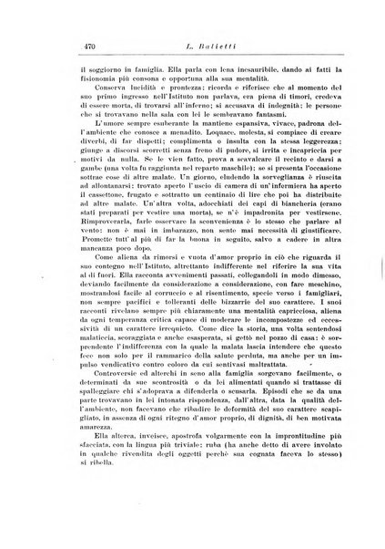 Note e riviste di psichiatria Manicomio provinciale di Pesaro