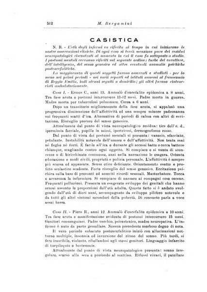 Note e riviste di psichiatria Manicomio provinciale di Pesaro