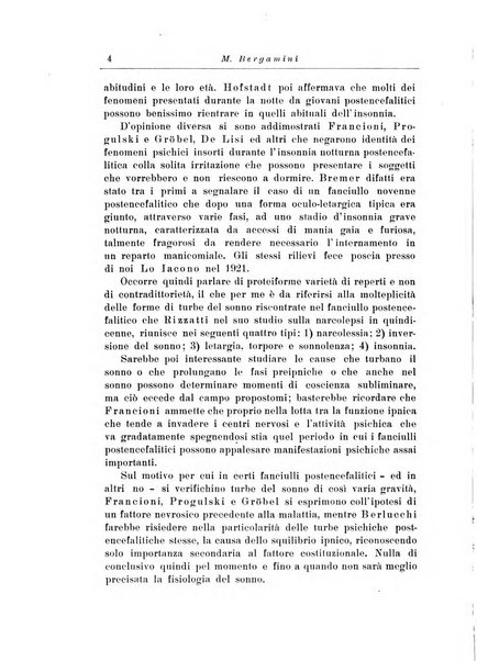 Note e riviste di psichiatria Manicomio provinciale di Pesaro