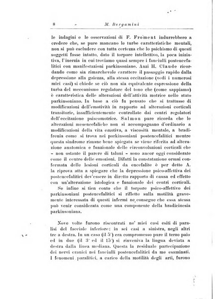 Note e riviste di psichiatria Manicomio provinciale di Pesaro