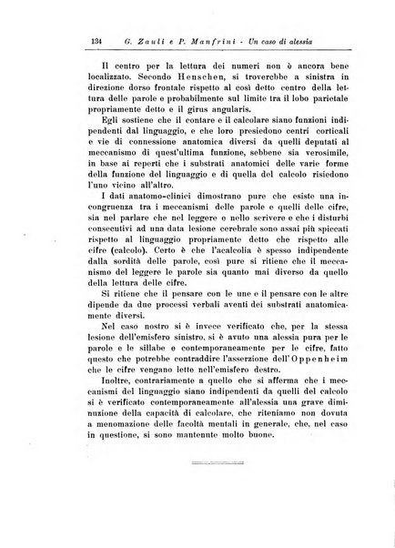 Note e riviste di psichiatria Manicomio provinciale di Pesaro