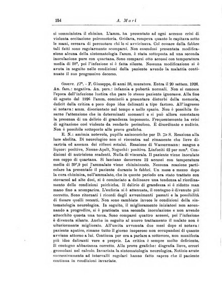 Note e riviste di psichiatria Manicomio provinciale di Pesaro