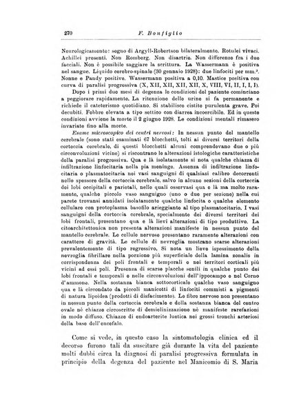 Note e riviste di psichiatria Manicomio provinciale di Pesaro