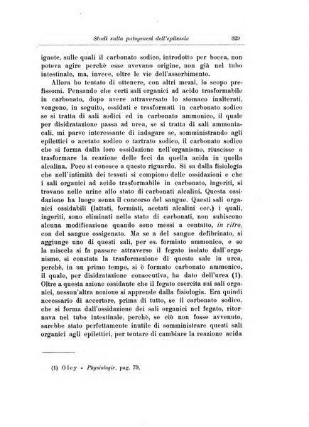 Note e riviste di psichiatria Manicomio provinciale di Pesaro