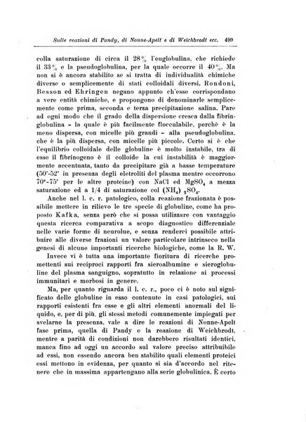 Note e riviste di psichiatria Manicomio provinciale di Pesaro