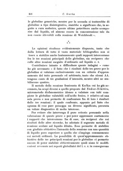 Note e riviste di psichiatria Manicomio provinciale di Pesaro