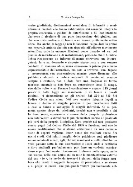 Note e riviste di psichiatria Manicomio provinciale di Pesaro