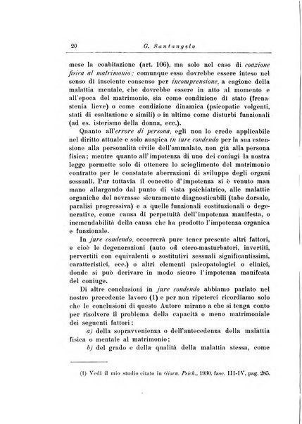 Note e riviste di psichiatria Manicomio provinciale di Pesaro