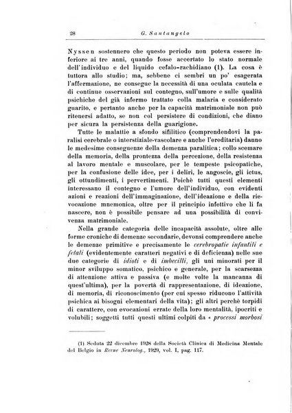 Note e riviste di psichiatria Manicomio provinciale di Pesaro