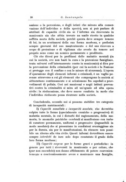 Note e riviste di psichiatria Manicomio provinciale di Pesaro