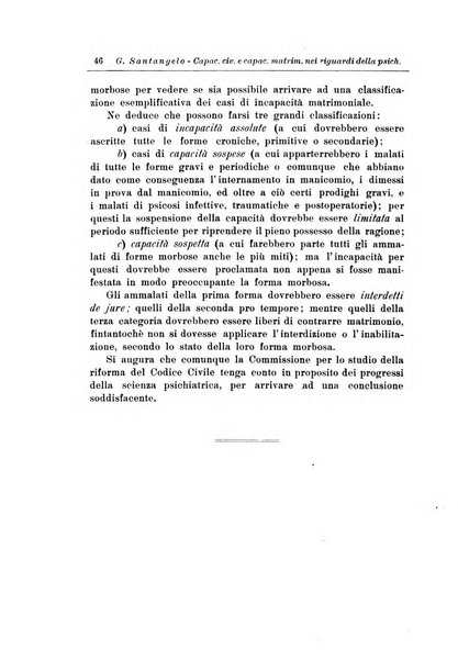 Note e riviste di psichiatria Manicomio provinciale di Pesaro