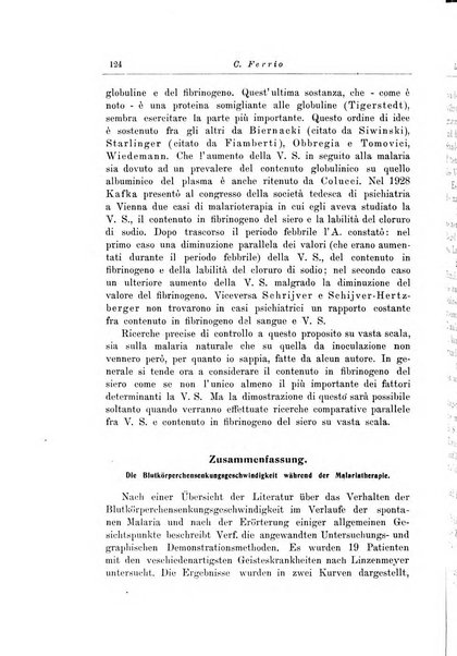 Note e riviste di psichiatria Manicomio provinciale di Pesaro