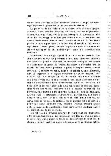 Note e riviste di psichiatria Manicomio provinciale di Pesaro