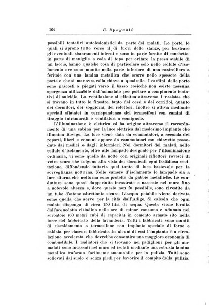 Note e riviste di psichiatria Manicomio provinciale di Pesaro