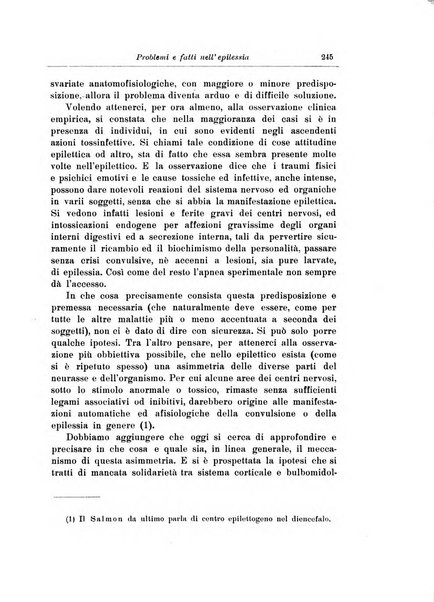 Note e riviste di psichiatria Manicomio provinciale di Pesaro