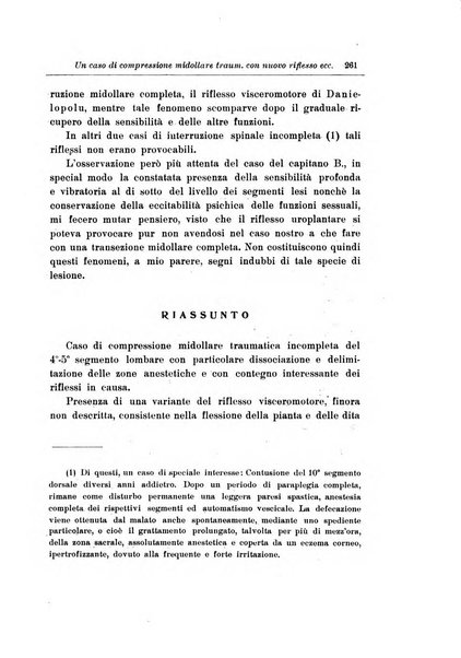 Note e riviste di psichiatria Manicomio provinciale di Pesaro