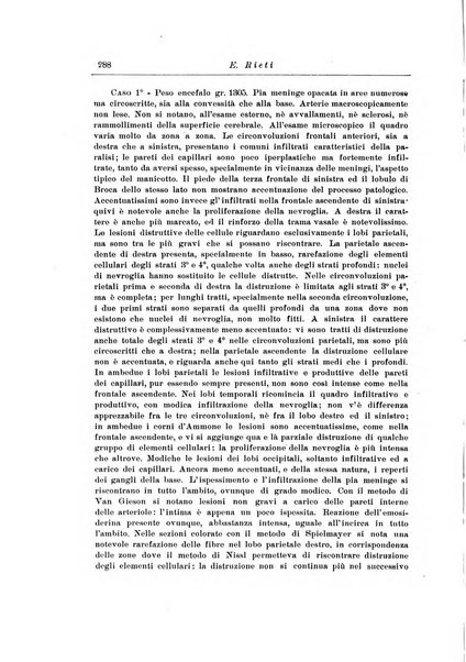 Note e riviste di psichiatria Manicomio provinciale di Pesaro