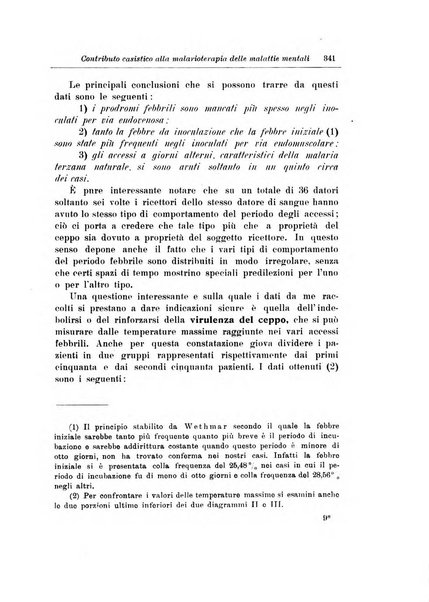 Note e riviste di psichiatria Manicomio provinciale di Pesaro