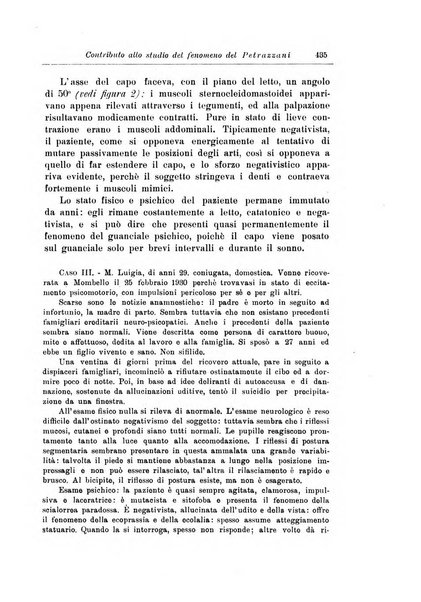 Note e riviste di psichiatria Manicomio provinciale di Pesaro