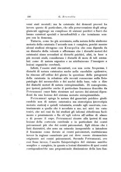 Note e riviste di psichiatria Manicomio provinciale di Pesaro