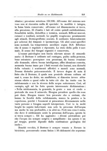 Note e riviste di psichiatria Manicomio provinciale di Pesaro