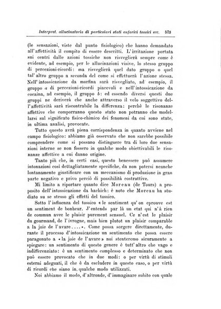 Note e riviste di psichiatria Manicomio provinciale di Pesaro