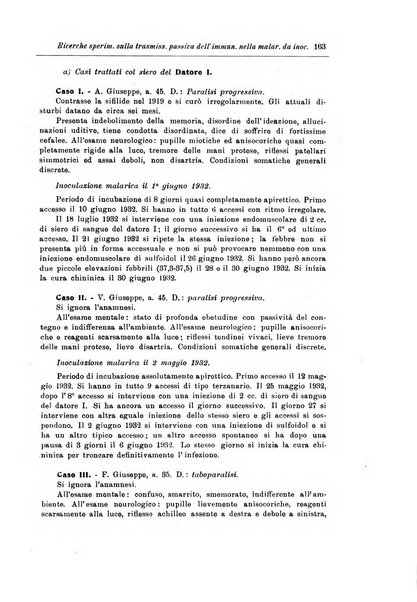 Note e riviste di psichiatria Manicomio provinciale di Pesaro