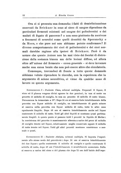 Note e riviste di psichiatria Manicomio provinciale di Pesaro