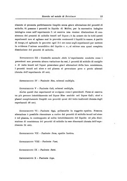 Note e riviste di psichiatria Manicomio provinciale di Pesaro