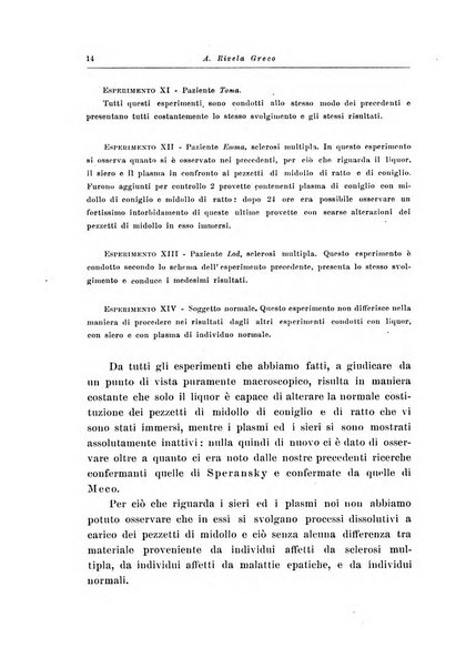 Note e riviste di psichiatria Manicomio provinciale di Pesaro