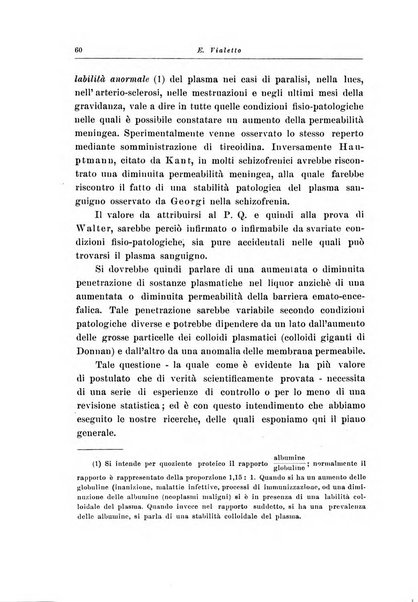 Note e riviste di psichiatria Manicomio provinciale di Pesaro