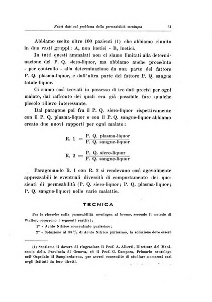 Note e riviste di psichiatria Manicomio provinciale di Pesaro