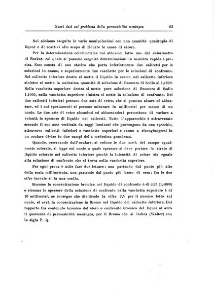 Note e riviste di psichiatria Manicomio provinciale di Pesaro