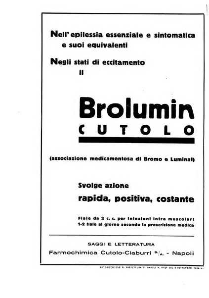 Note e riviste di psichiatria Manicomio provinciale di Pesaro