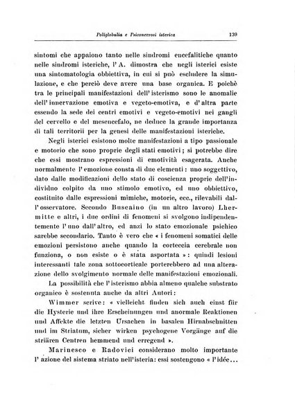 Note e riviste di psichiatria Manicomio provinciale di Pesaro