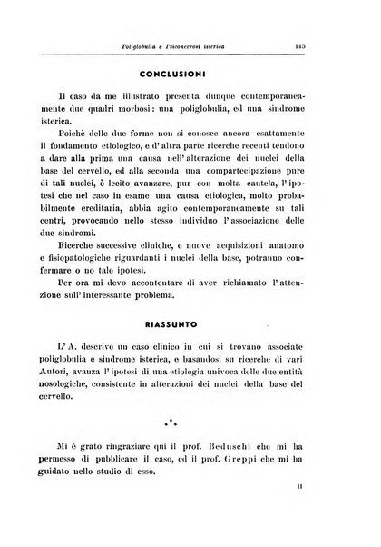 Note e riviste di psichiatria Manicomio provinciale di Pesaro