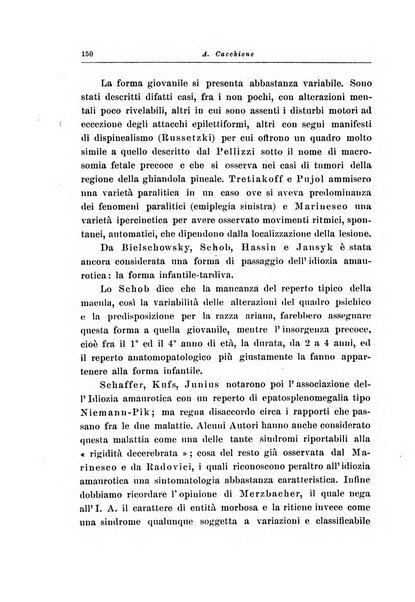 Note e riviste di psichiatria Manicomio provinciale di Pesaro