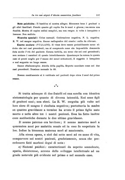 Note e riviste di psichiatria Manicomio provinciale di Pesaro