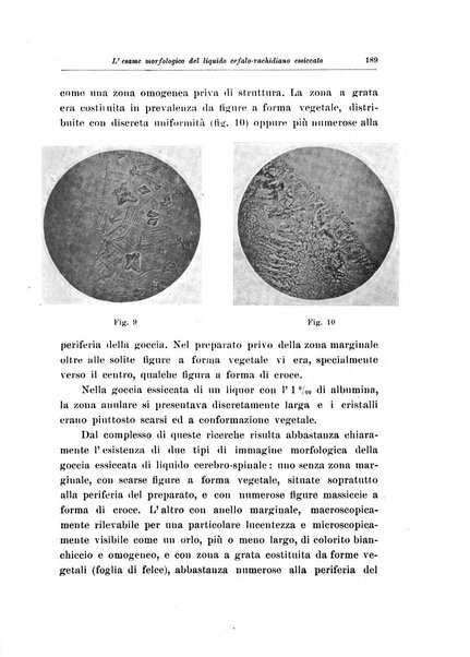 Note e riviste di psichiatria Manicomio provinciale di Pesaro