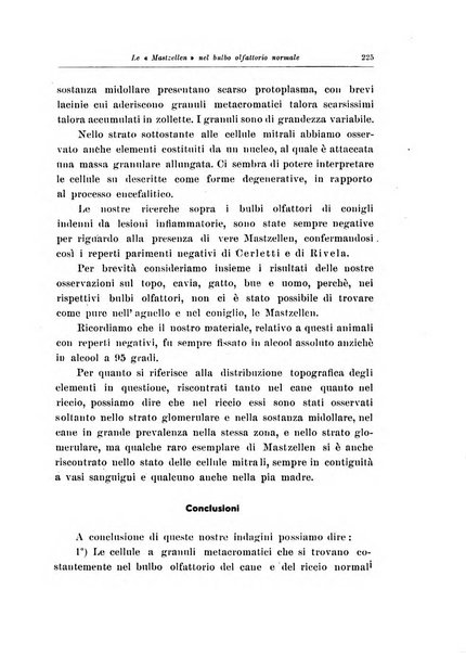 Note e riviste di psichiatria Manicomio provinciale di Pesaro