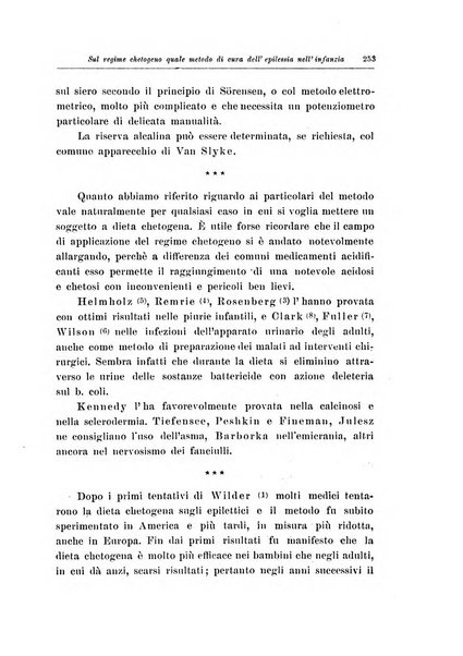 Note e riviste di psichiatria Manicomio provinciale di Pesaro