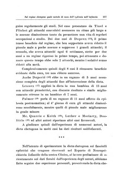 Note e riviste di psichiatria Manicomio provinciale di Pesaro