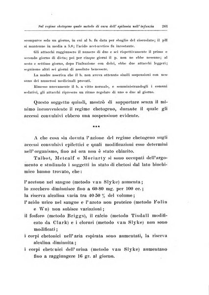 Note e riviste di psichiatria Manicomio provinciale di Pesaro