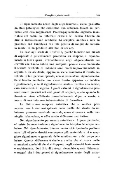 Note e riviste di psichiatria Manicomio provinciale di Pesaro