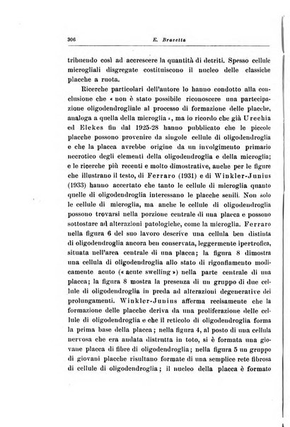 Note e riviste di psichiatria Manicomio provinciale di Pesaro