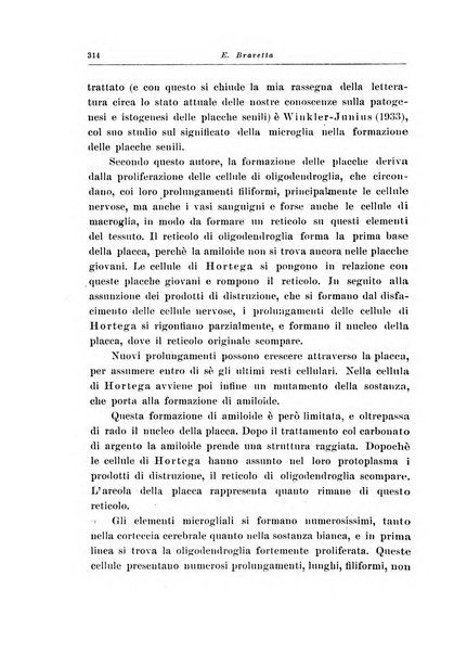 Note e riviste di psichiatria Manicomio provinciale di Pesaro