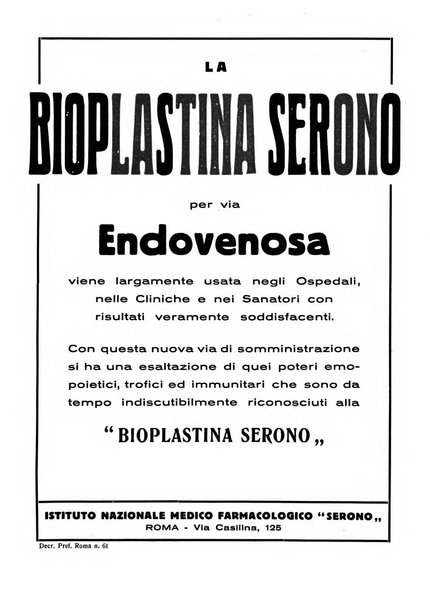 Note e riviste di psichiatria Manicomio provinciale di Pesaro