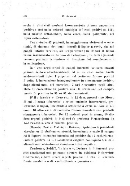 Note e riviste di psichiatria Manicomio provinciale di Pesaro