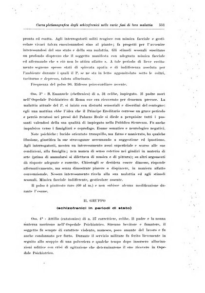 Note e riviste di psichiatria Manicomio provinciale di Pesaro